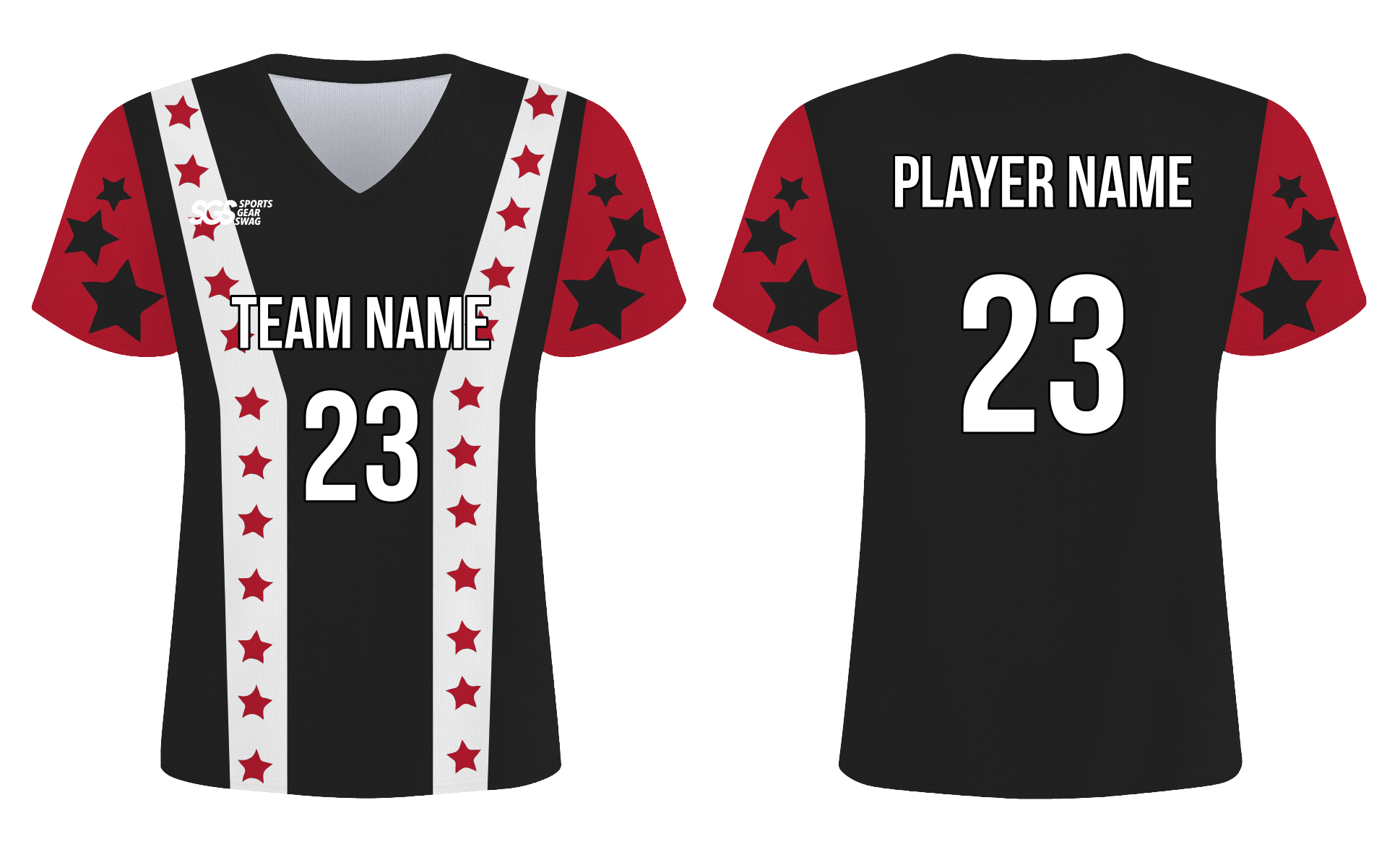Custom fallen stars adult youth soccer jersey - Jersey