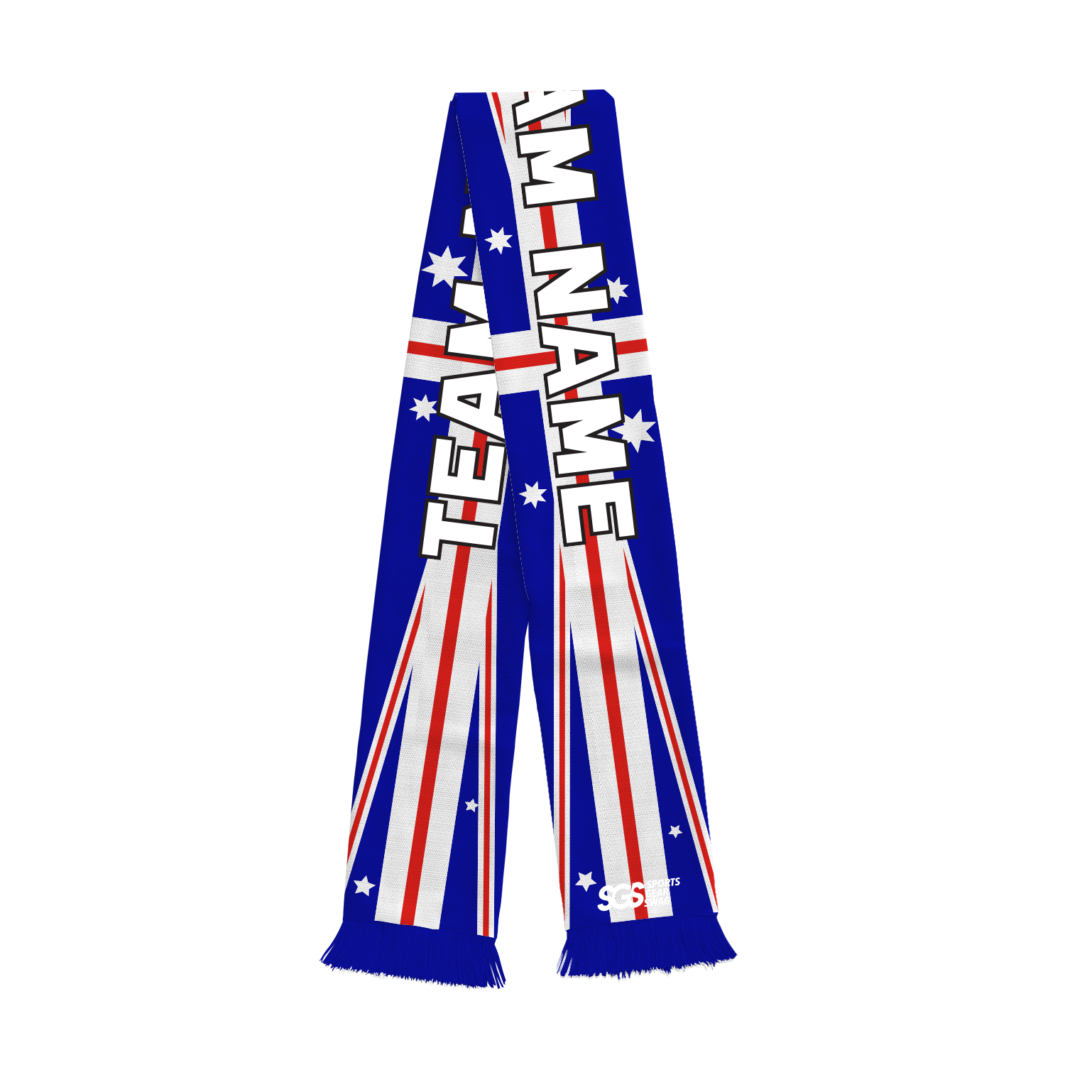Custom fan scarf great barrier - Fan-scarves