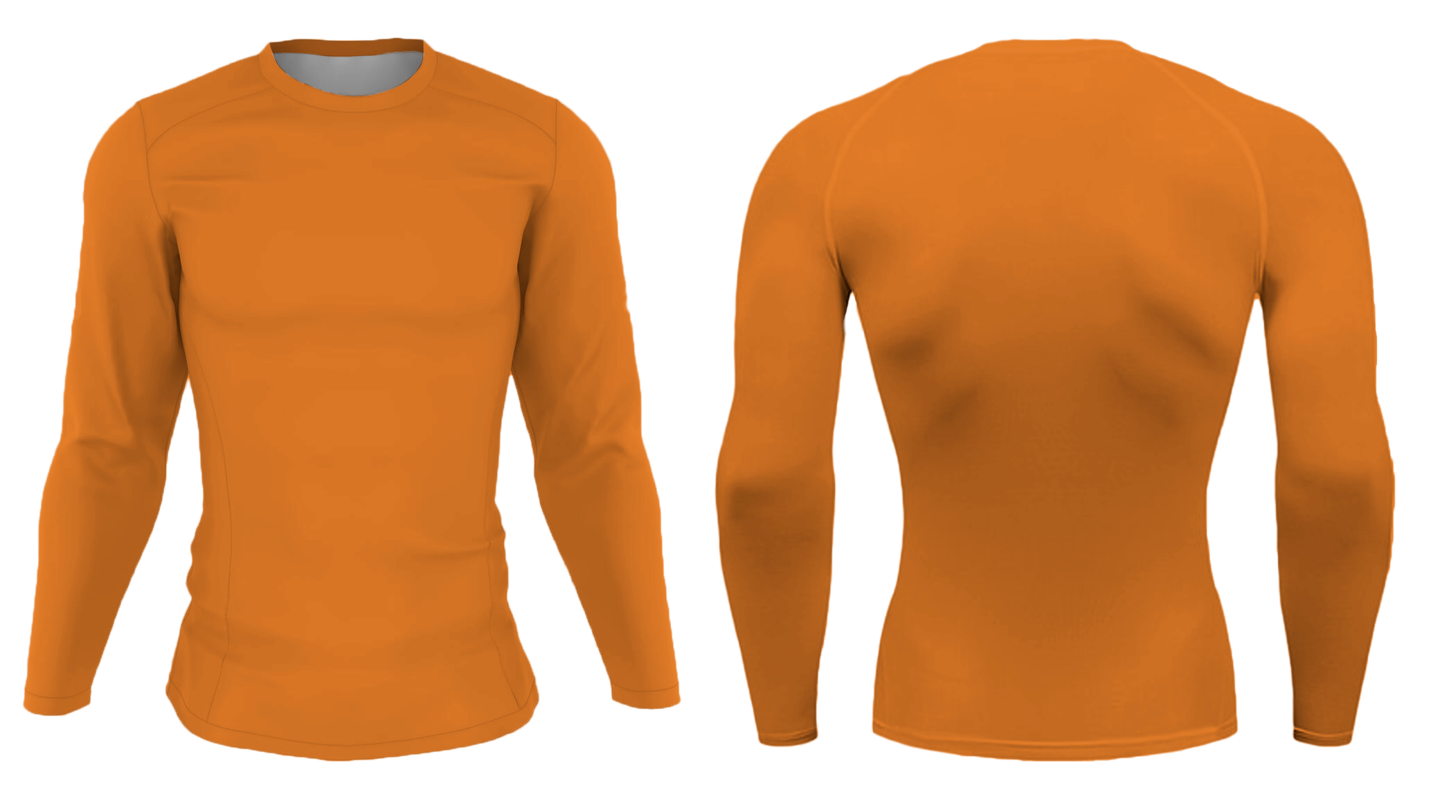 Custom solids adult youth unisex long sleeve compression shirts - Compression-shirts