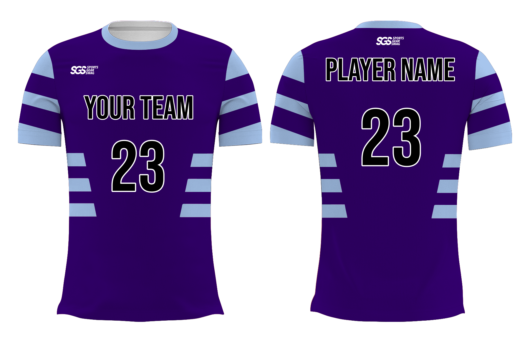 Custom triple stripes adult youth volleyball unisex jersey - Jersey