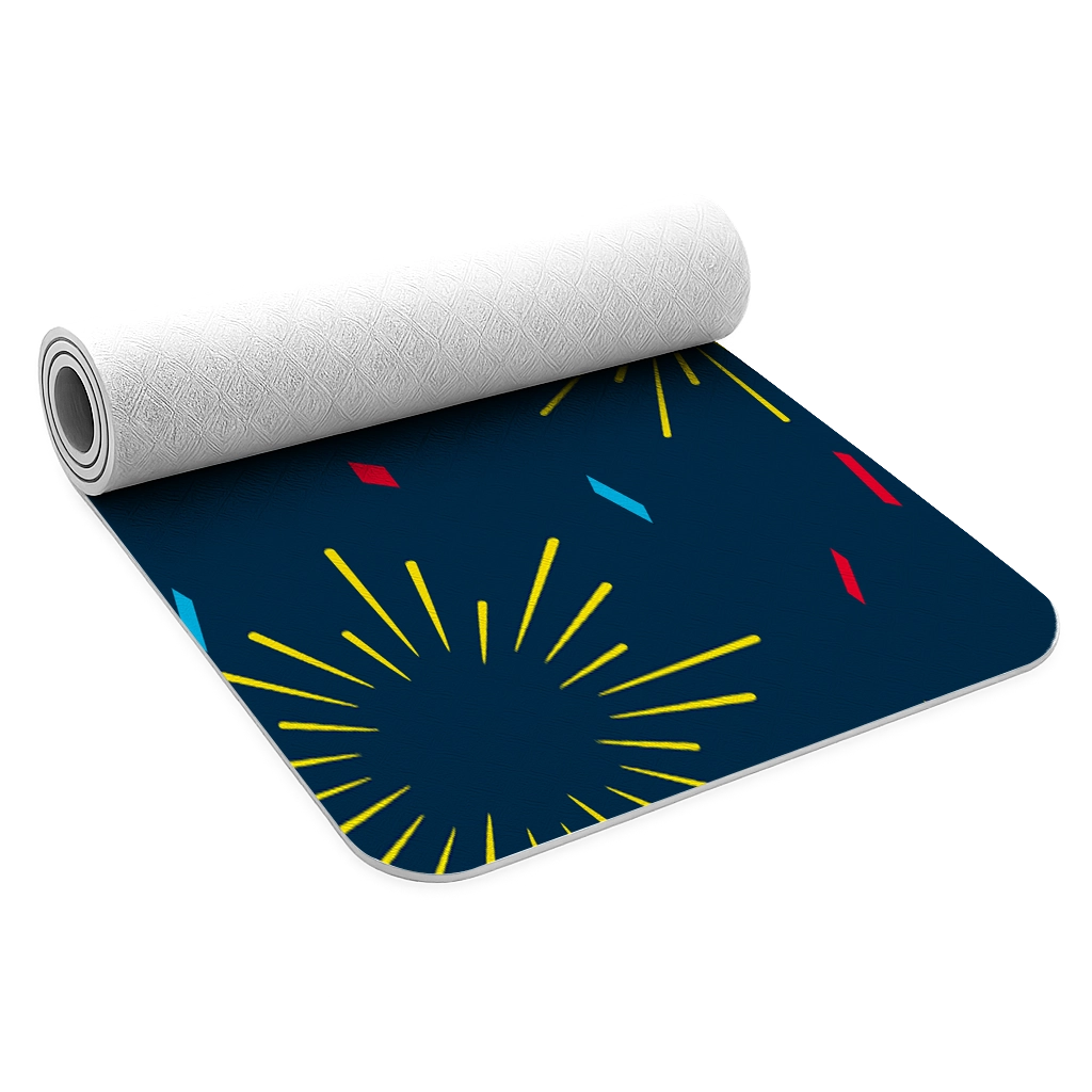 Custom yoga mat countdown - Yoga-mats