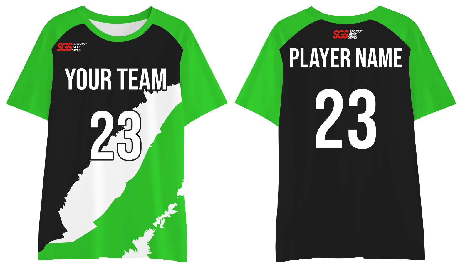 Custom moisture-wicking three-tone adult youth unisex shirt - Shirt