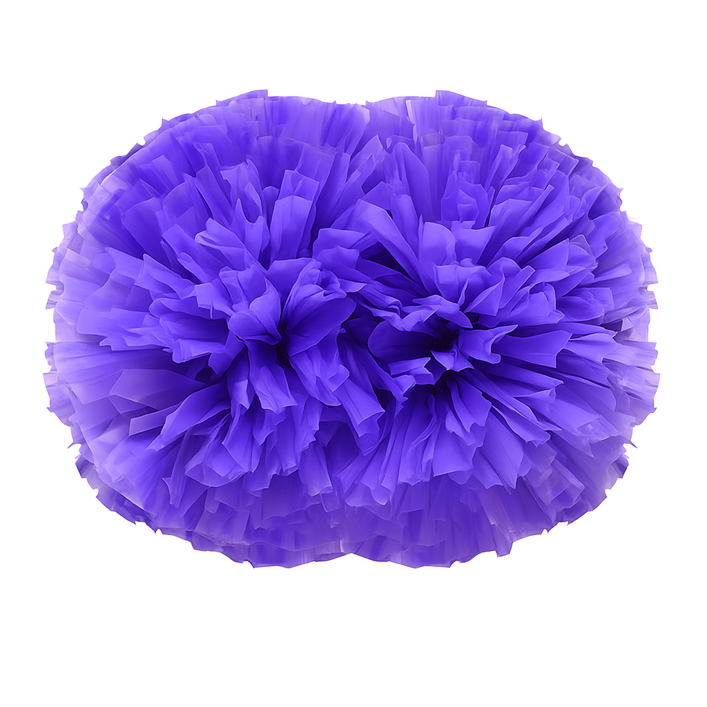 Custom cheerleading pom poms razzle - Pom-poms
