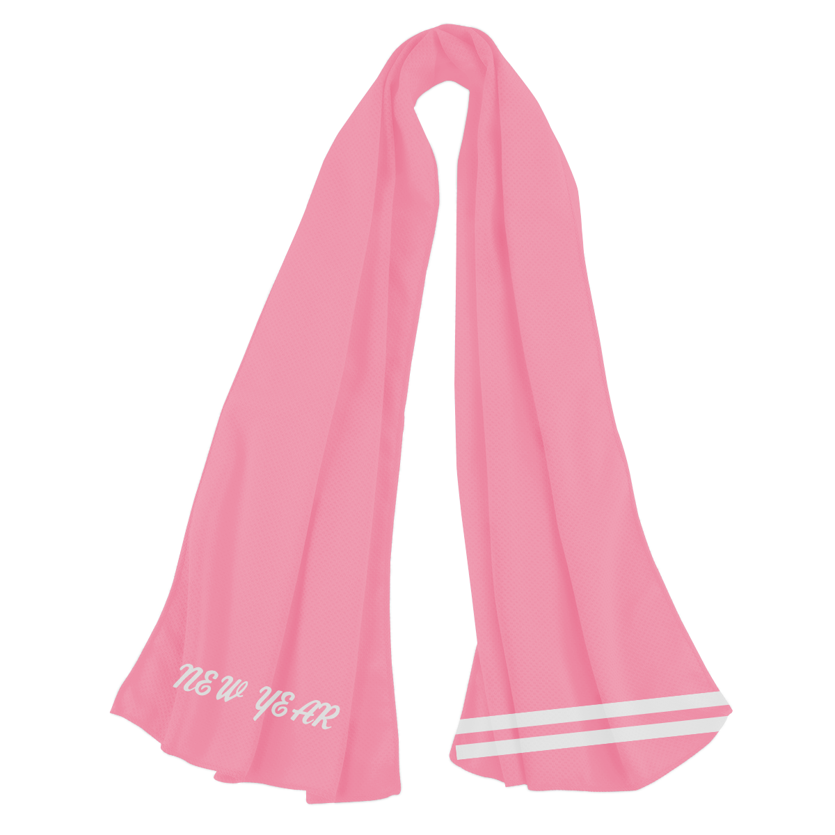 Custom new years design holiday cooling towel - Towel