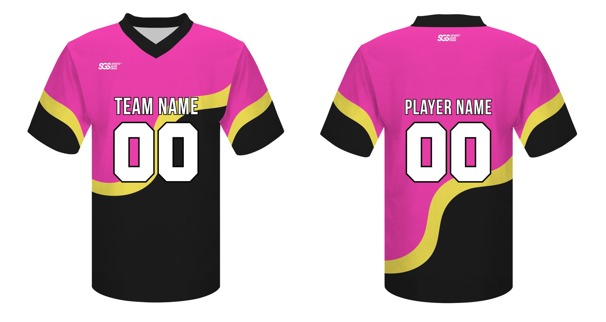 Custom layers solids adult youth unisex football jersey - Jersey