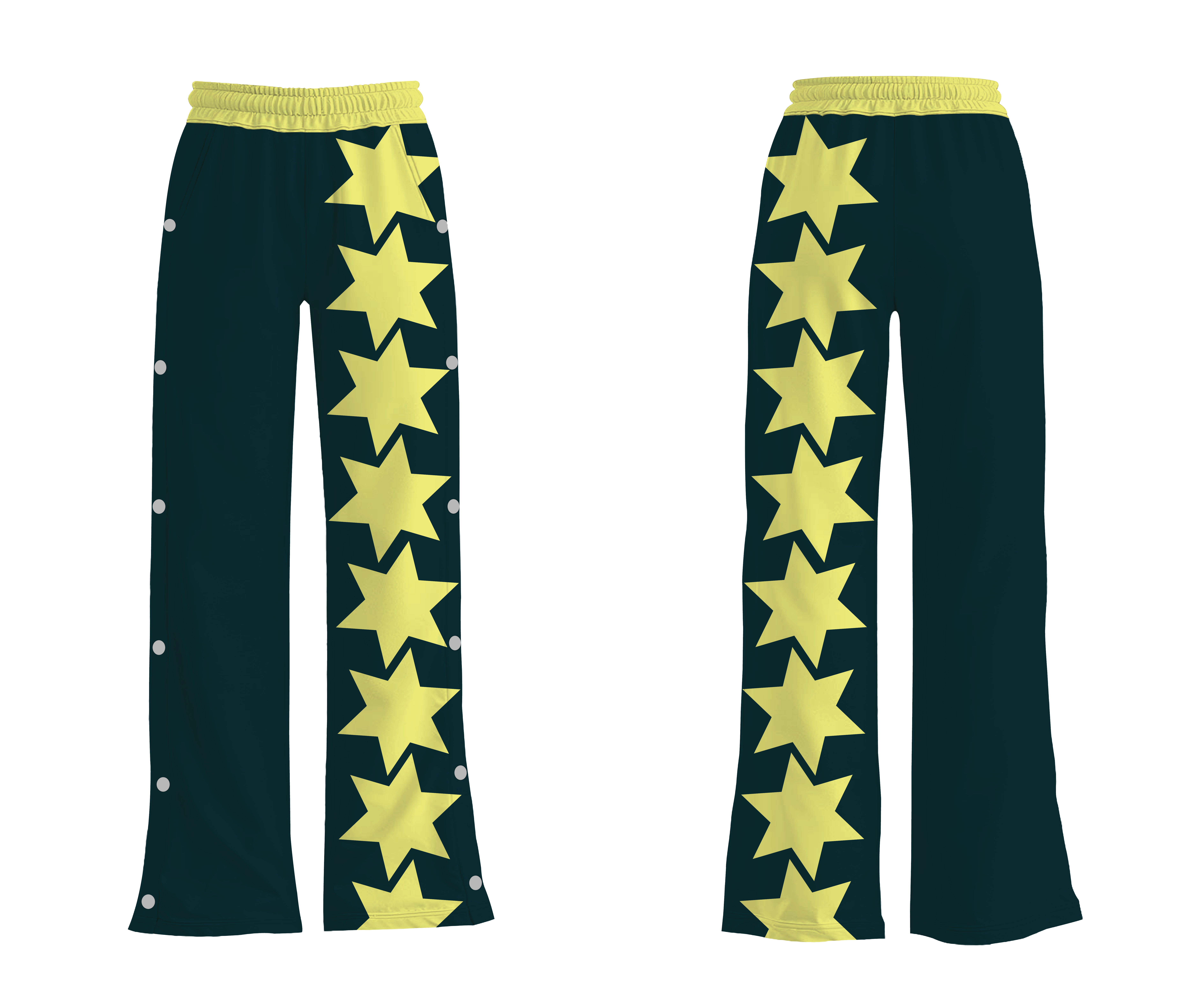 Custom breakaway wide leg pants adult youth unisex starfield style - Wide-leg-pants