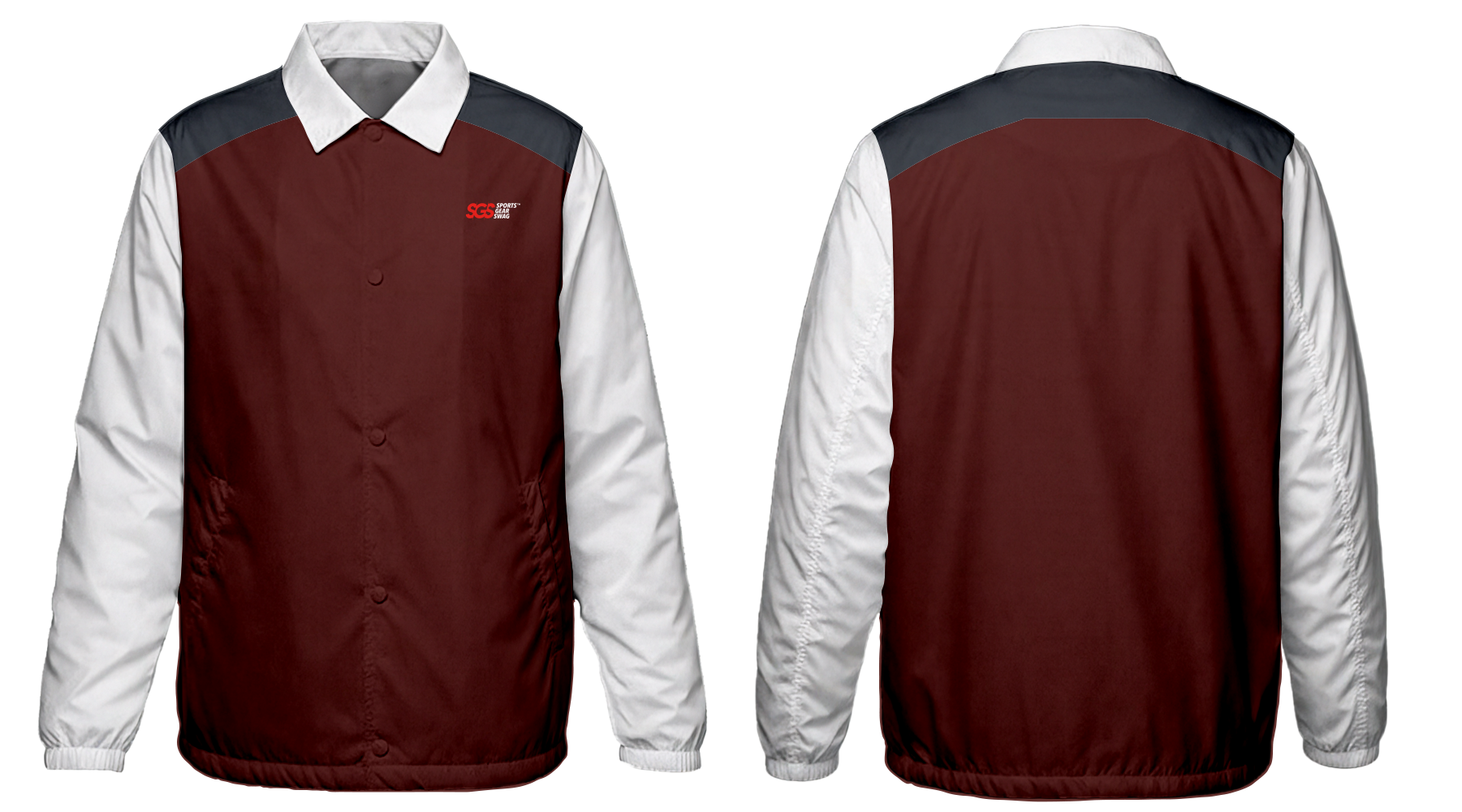 Custom coach jacket adult youth unisex tactical line - Coach-jacket