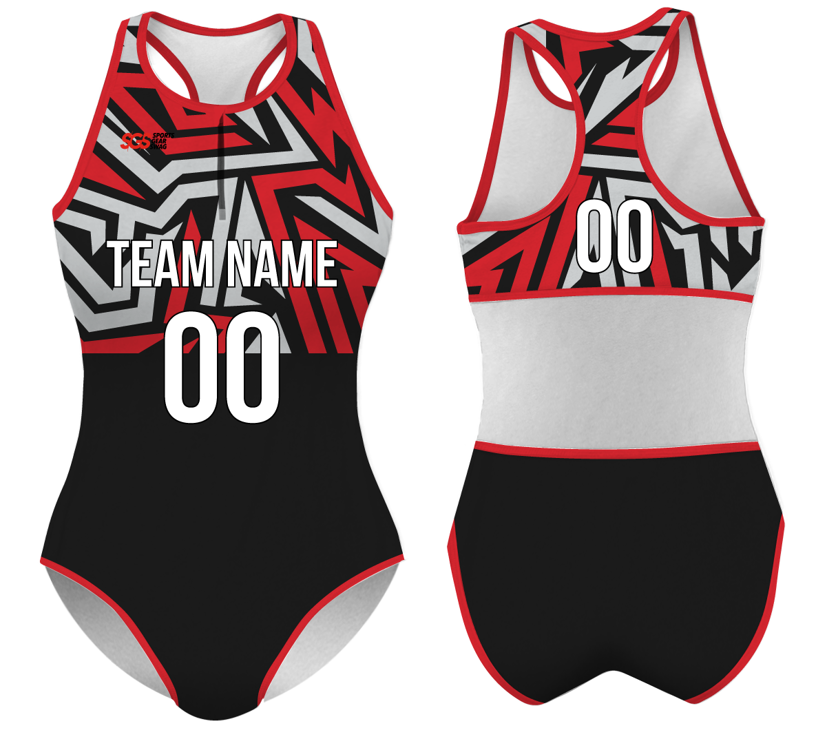 Custom water women speed suit abstract - Women-water-speed-suits