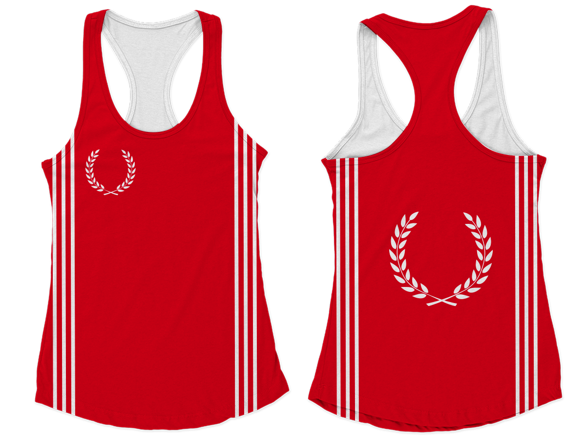 Custom new track racerback sleeveless shirts-style 21 - Shirt-sleeveless