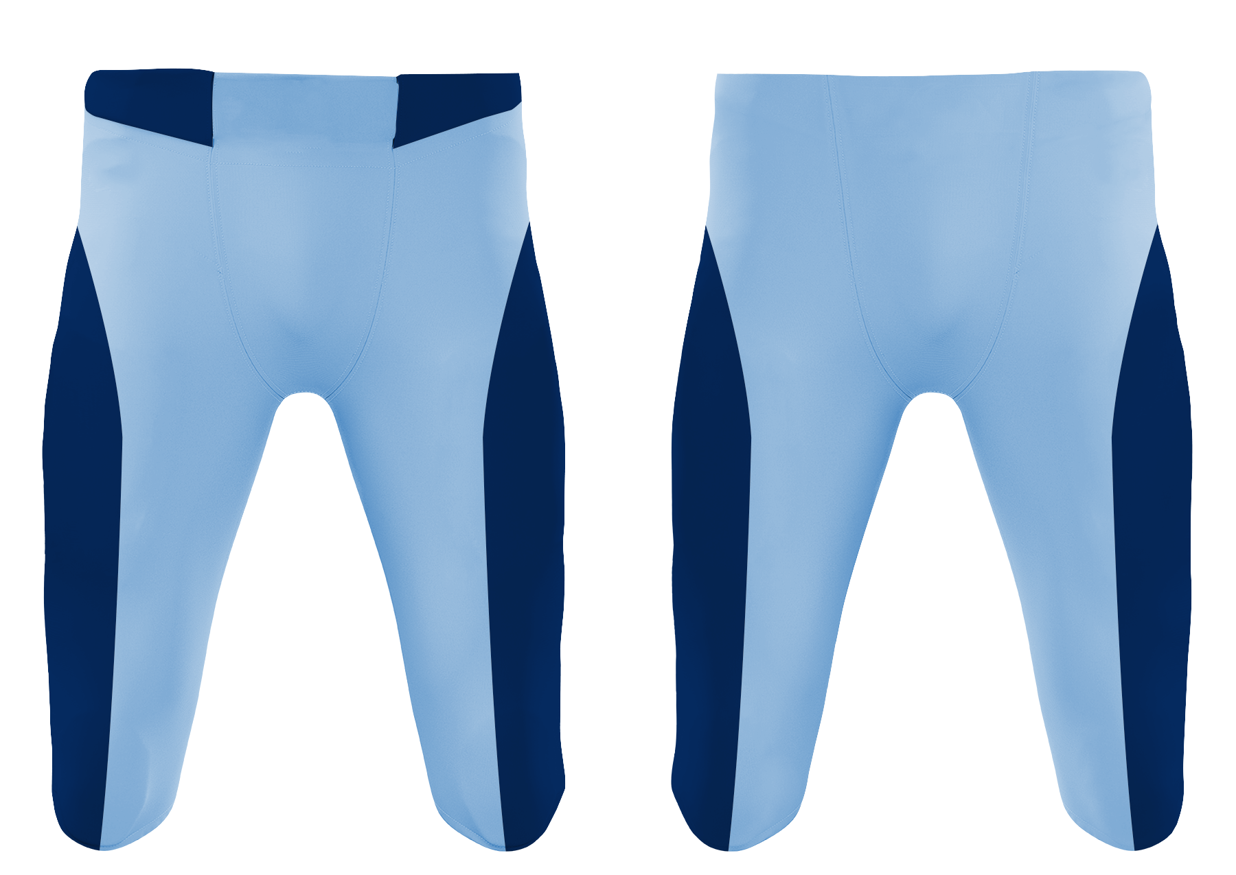 Custom improved  no belt solid design adult youth unisex football pants - Football-pants