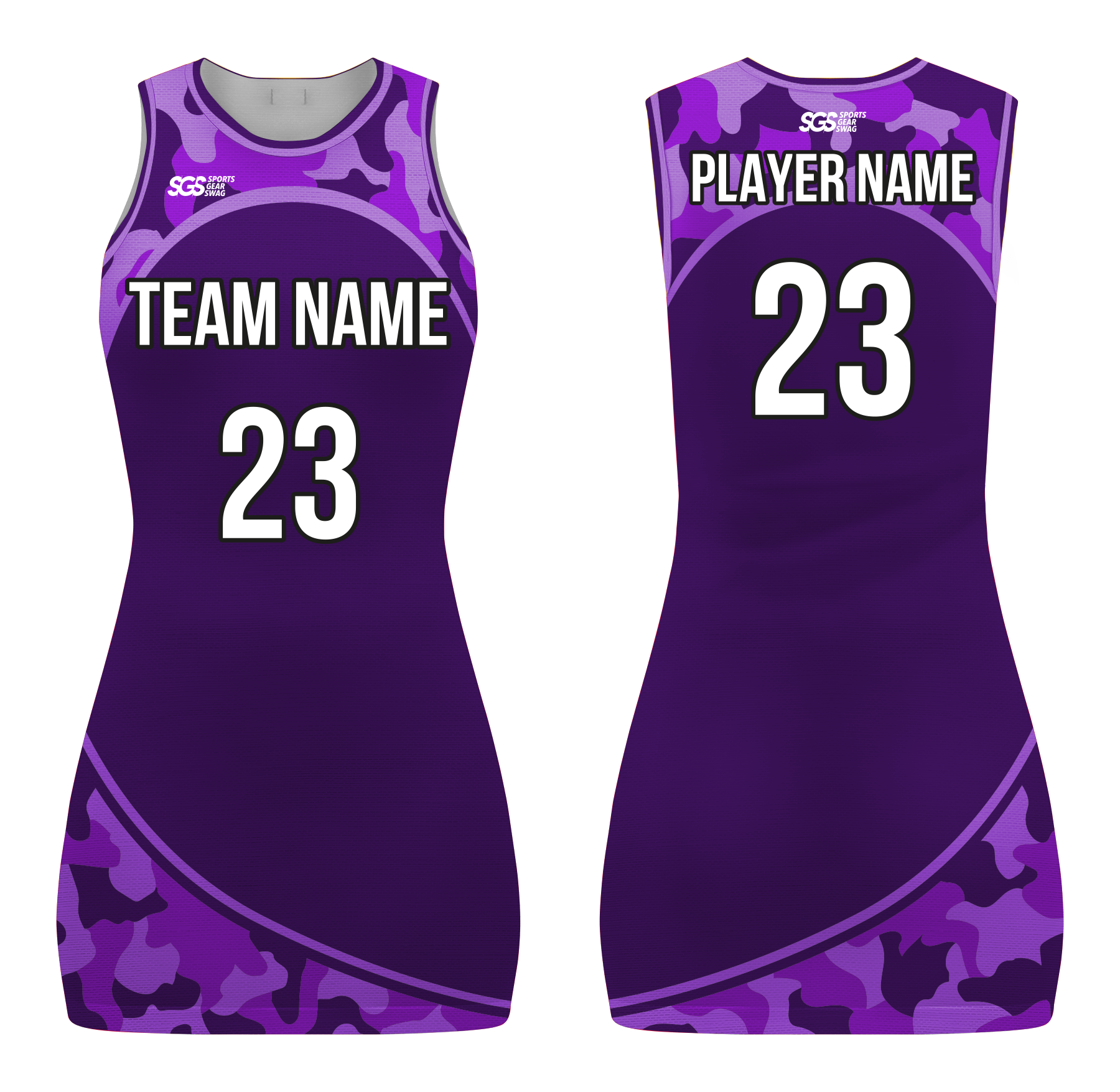 Custom awesome camo  adult youth unisex basketball jersey dresses - Jersey-dresses