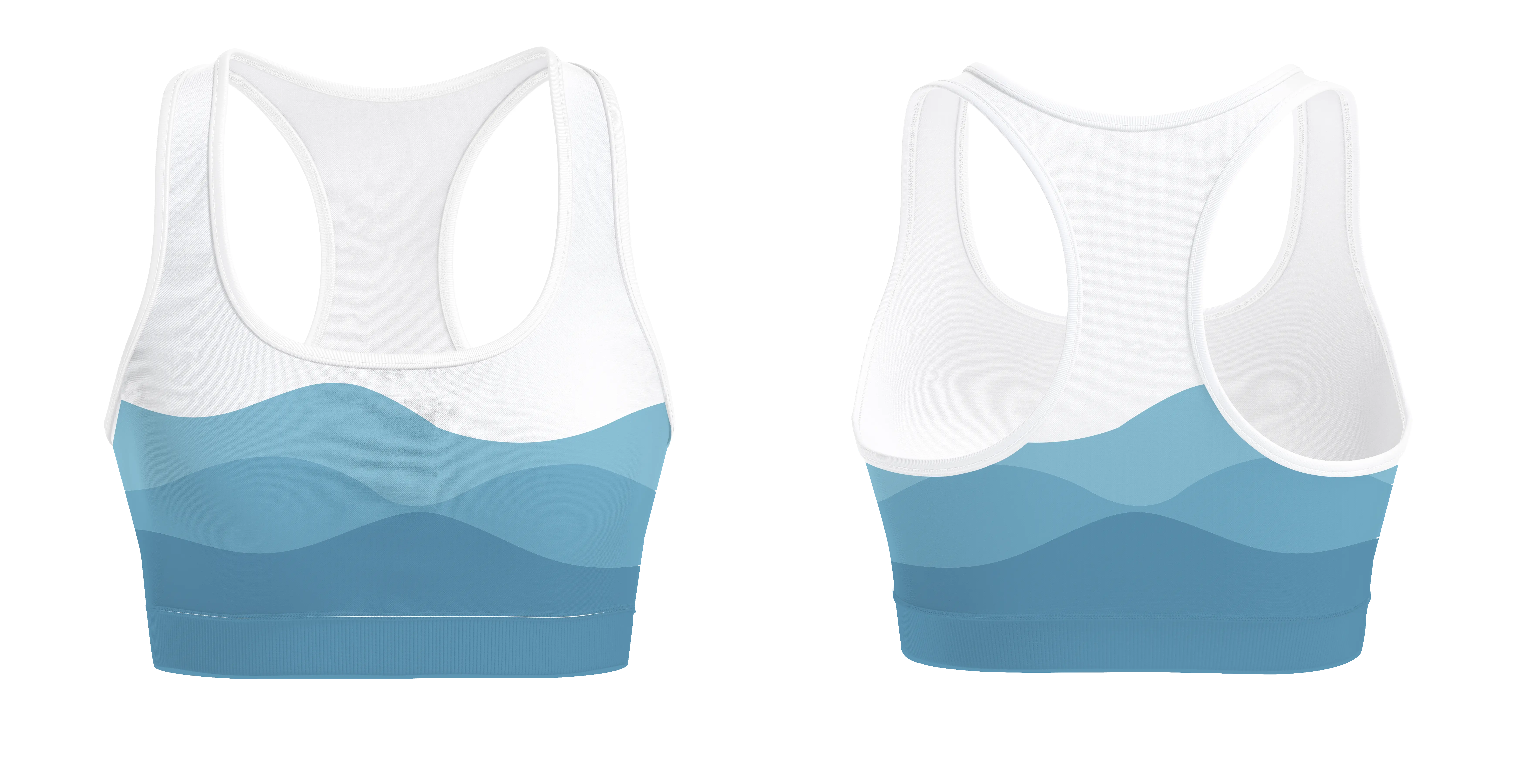 Custom adult youth unisex sports bra natures touch - Track-sports-bras