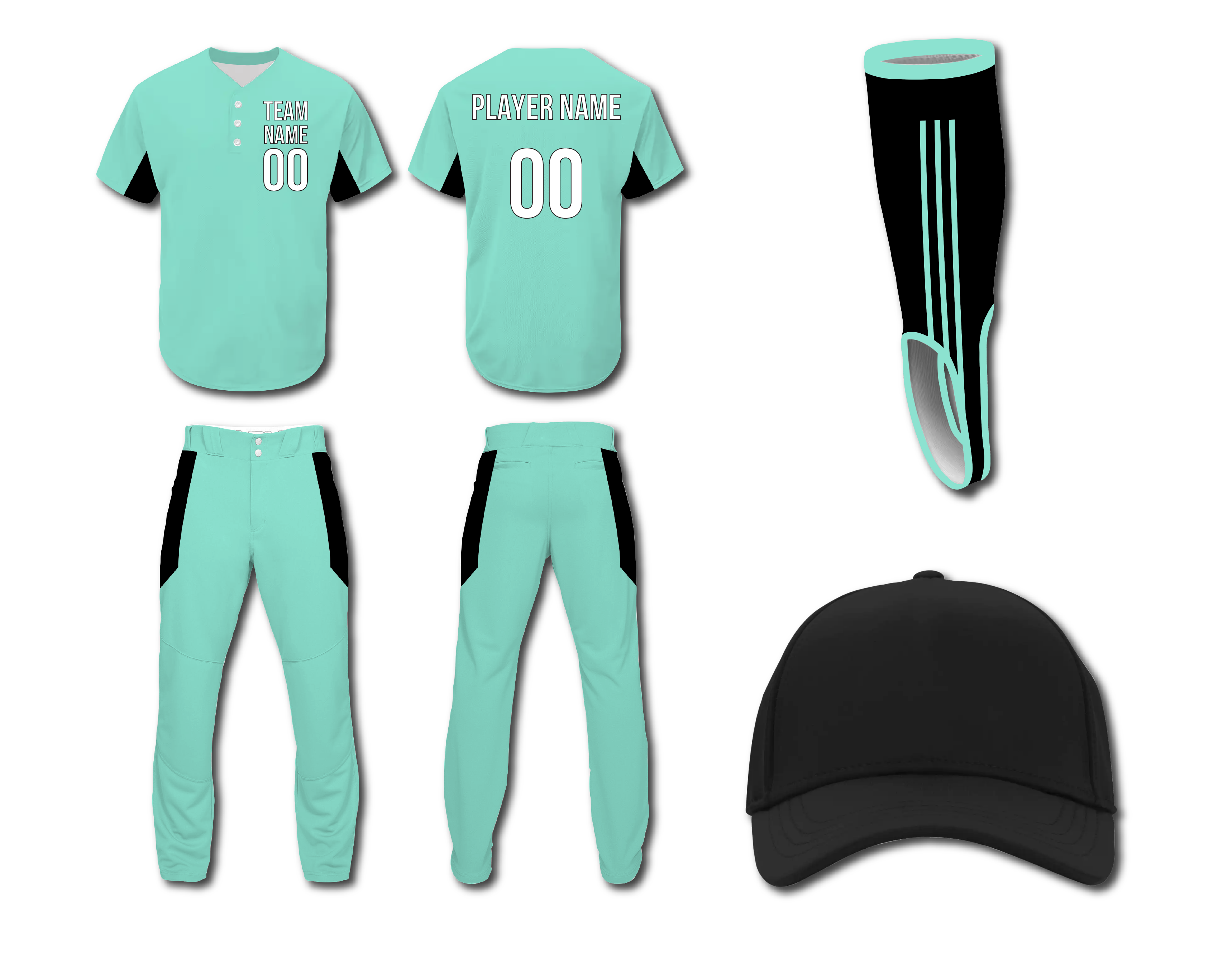 Custom bottom arms stripe adult youth unisex softball jersey - Jersey