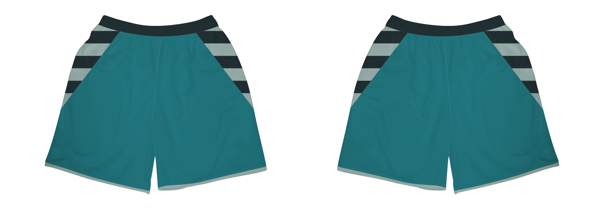 Custom sides stripes adult youth unisex lacrosse shorts - Short