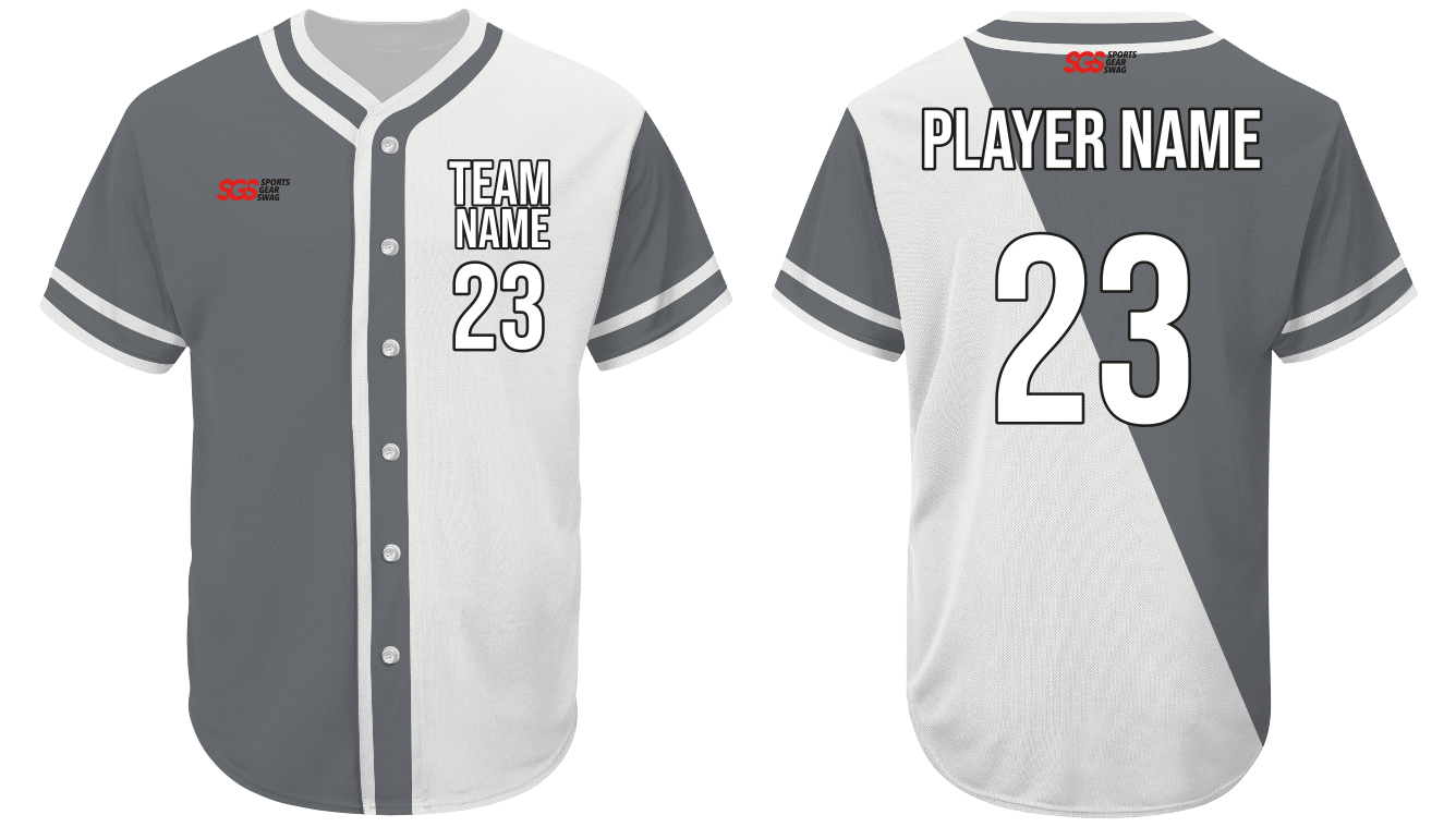 Custom tribal print shapes adult youth unisex baseball jersey - Jersey