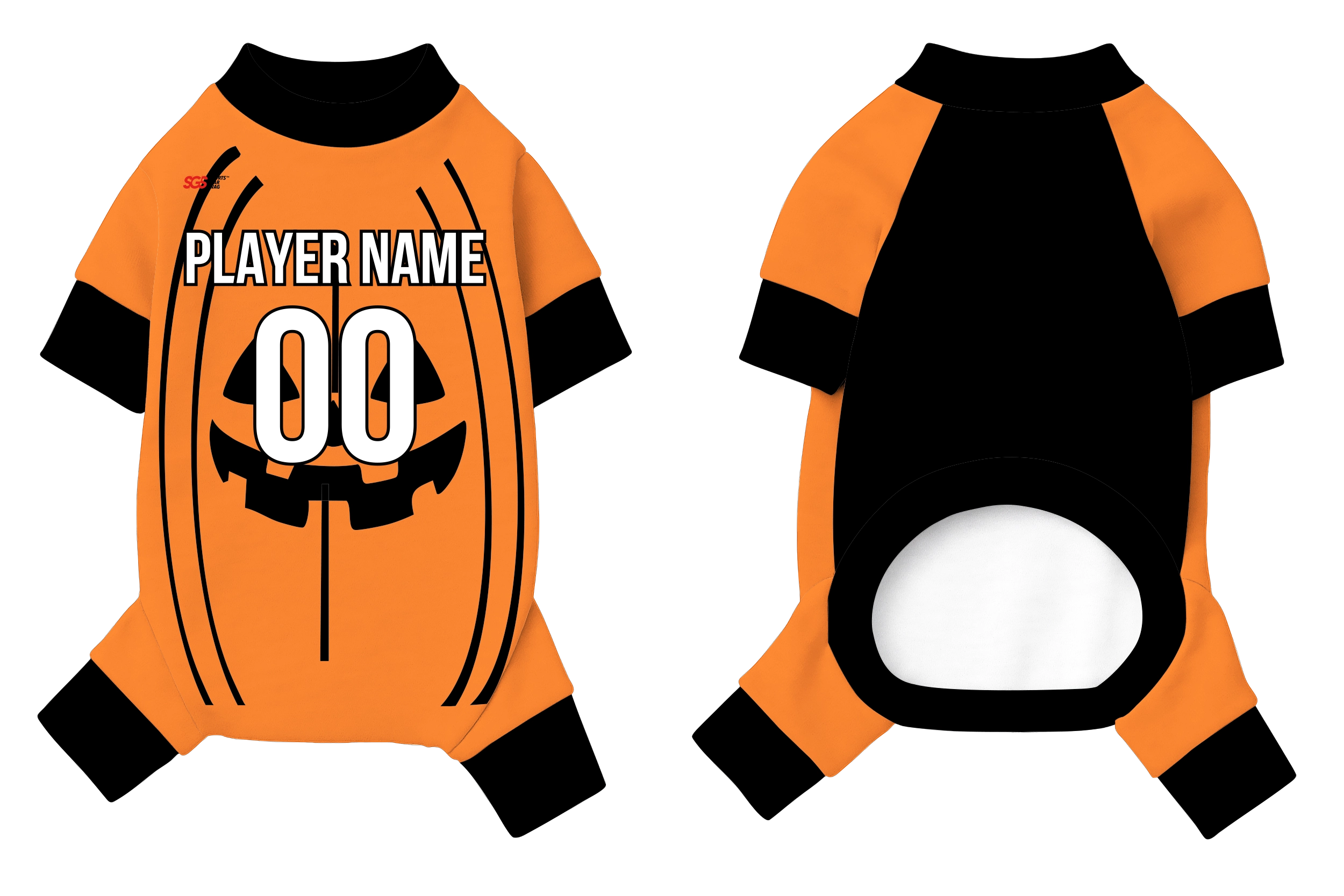 Custom pet holiday pajama pumpkin patch - Pets-pajama