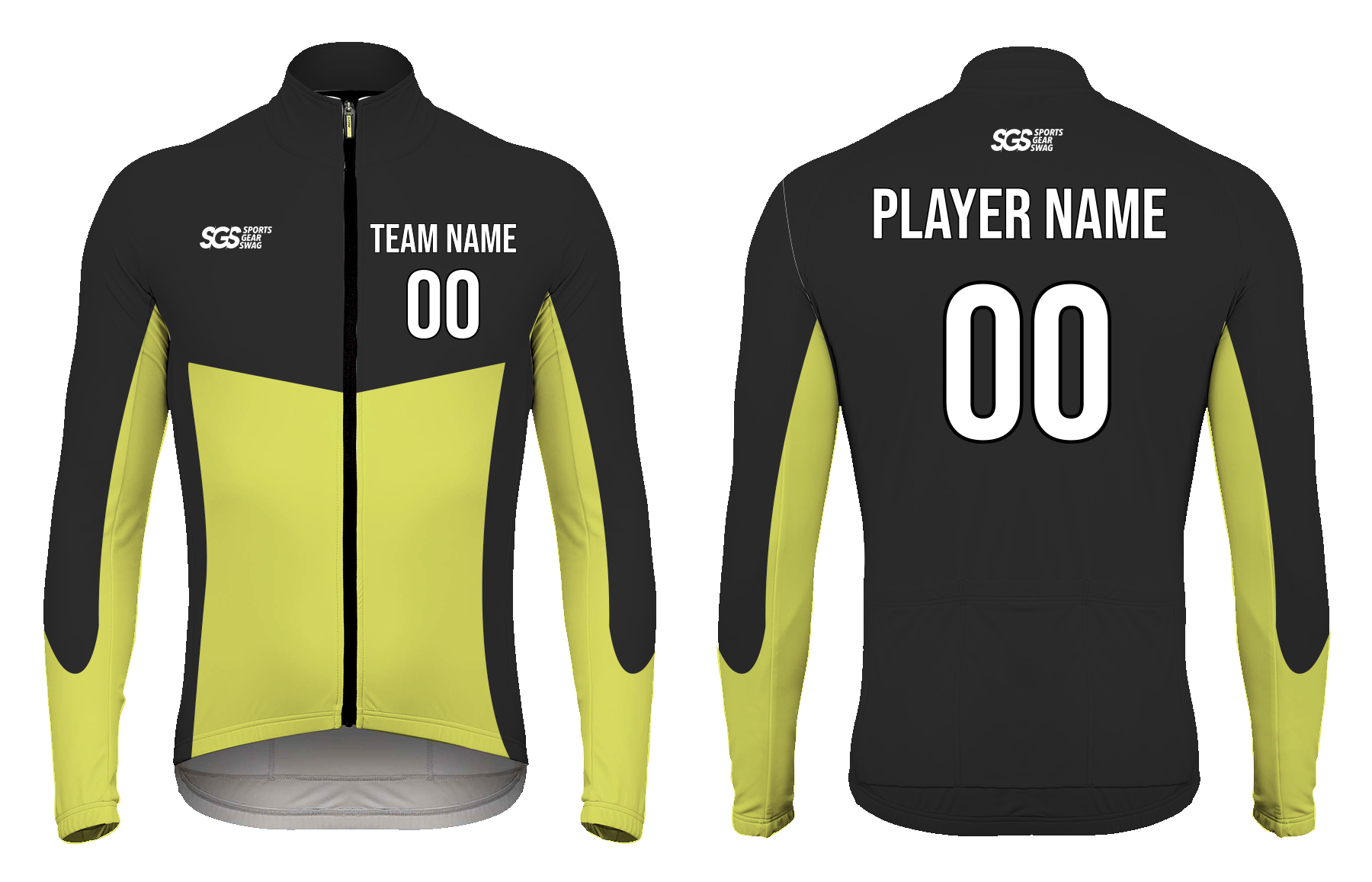 Custom classic adult youth unisex cycling long sleeve - Jersey