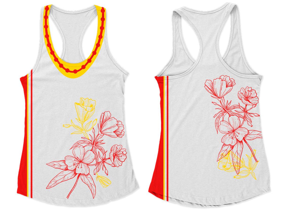 Custom new track racerback sleeveless shirts-style 11 - Shirt-sleeveless