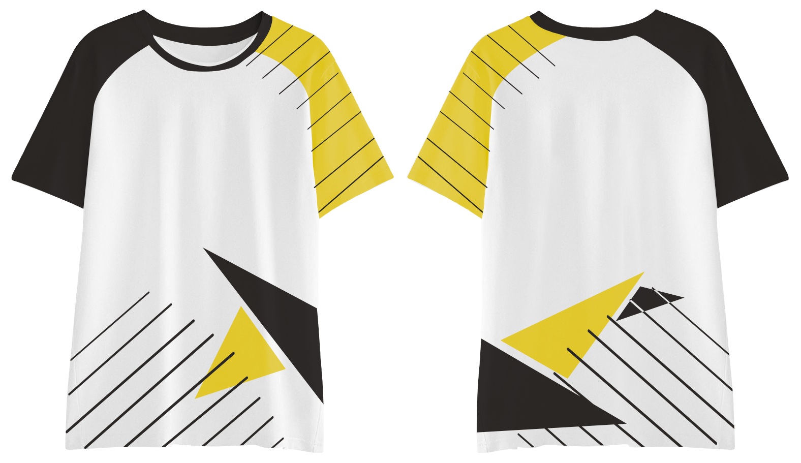 Custom moisture-wicking arm & bottom lines adult youth unisex shirt - Rugby-jerseys