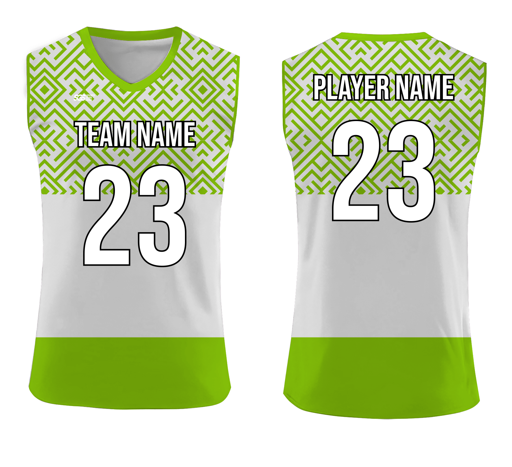 Custom Elegant Adult Youth Sleeveless Volleyball Jersey - JERSEY