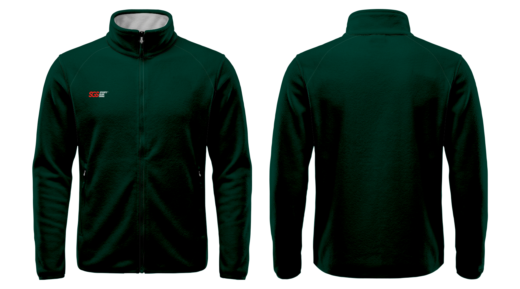 Custom fleece jacket adult youth unisex heritage fade - Fleece-jacket