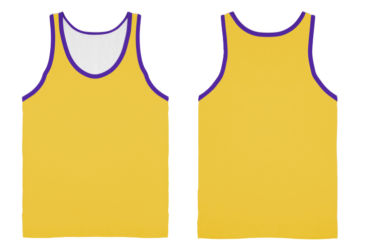 Custom shoulder arm & neck border everyday adult youth unisex tank top - Tank-top