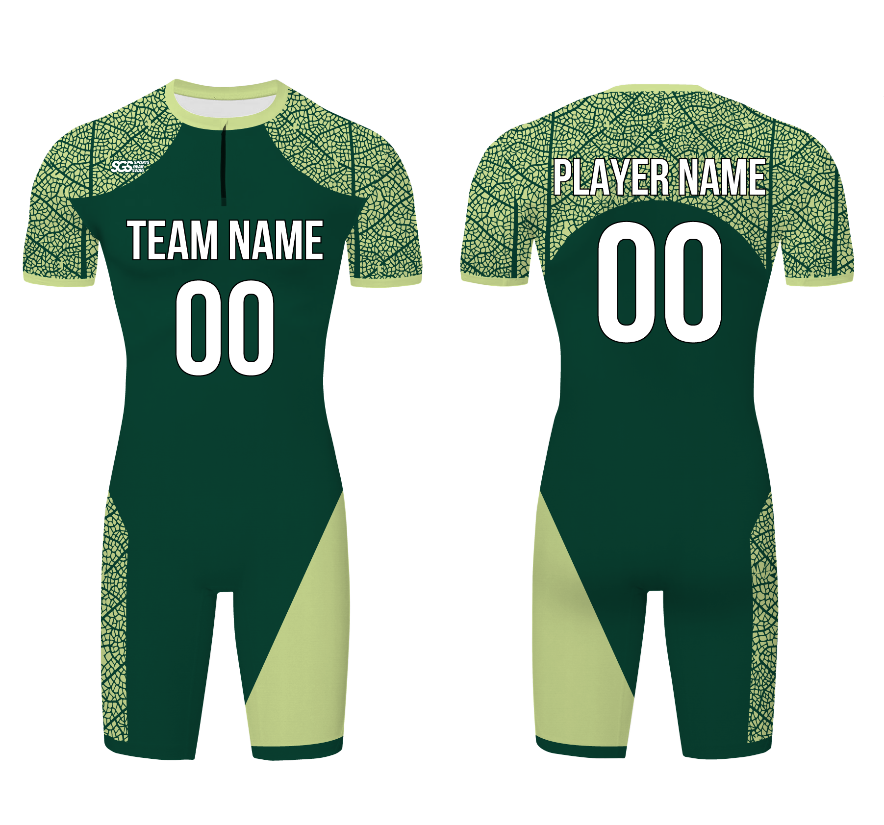 Custom water men speed suit greenery screen - Men-water-speed-suits