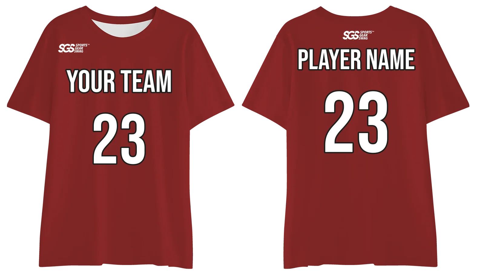 Custom polished apple red comfort adult youth unisex t shirt - Jersey