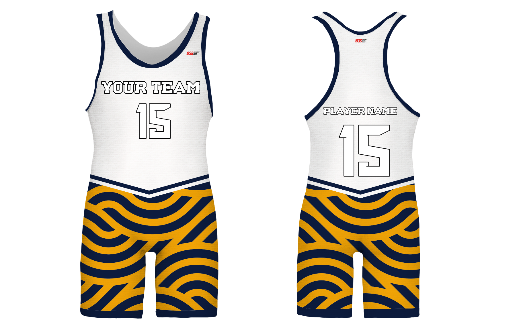 Custom deep abstract adult youth unisex wrestling singlets - Wrestling-singlets