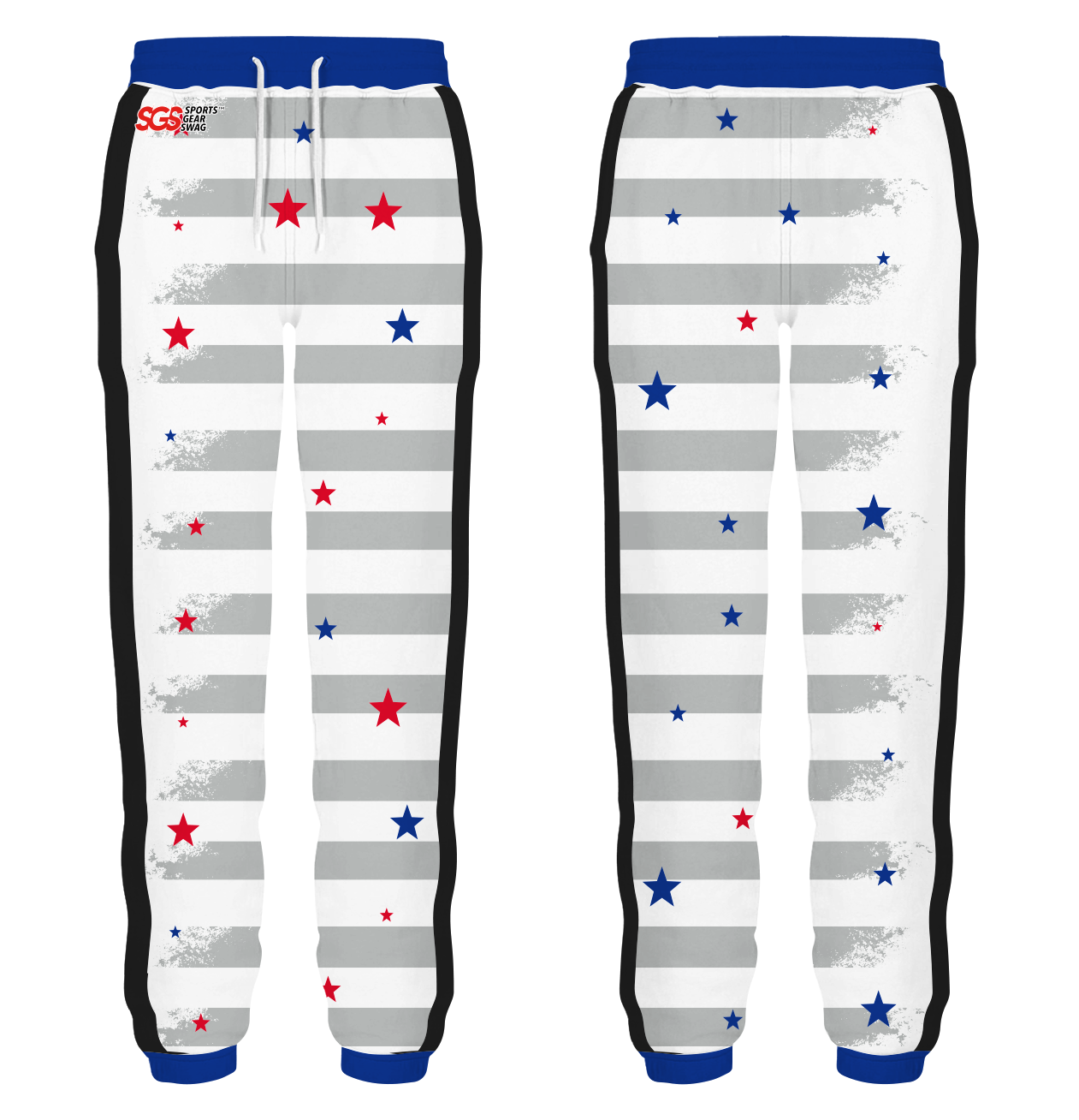 Custom random stars adult youth unisex sweatpants - Sweatpant