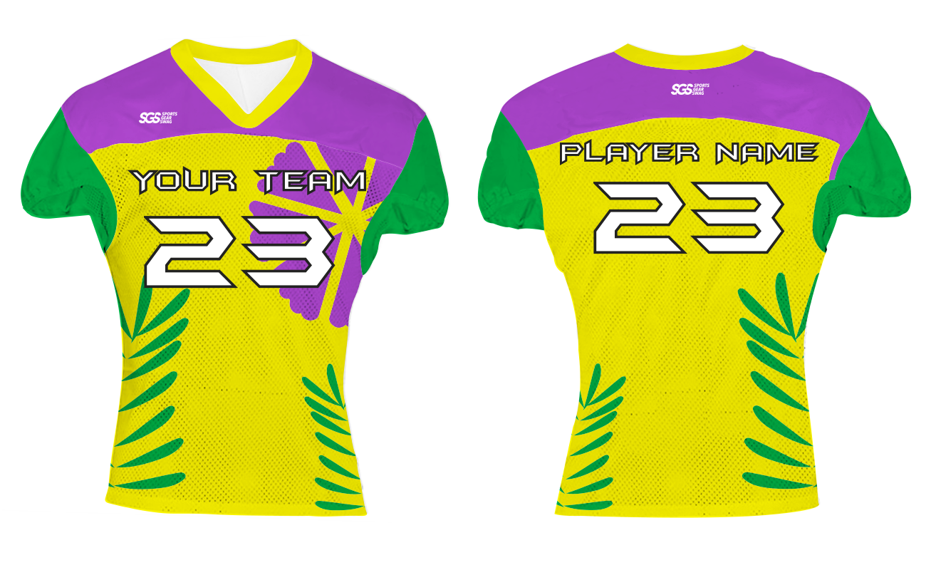 Custom elegant nature adult youth unisex football compress jersey - Jersey