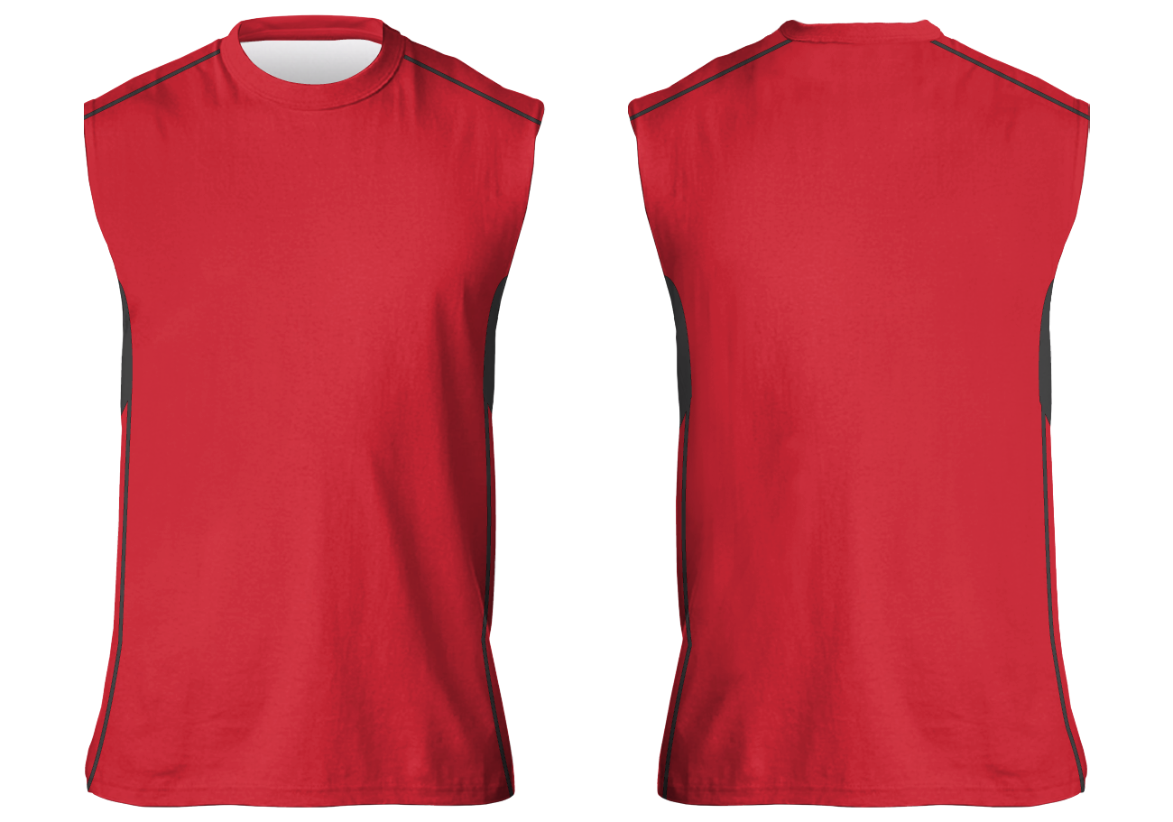Custom fresh feel adult youth unisex sleeveless shirt - Shirt-sleeveless