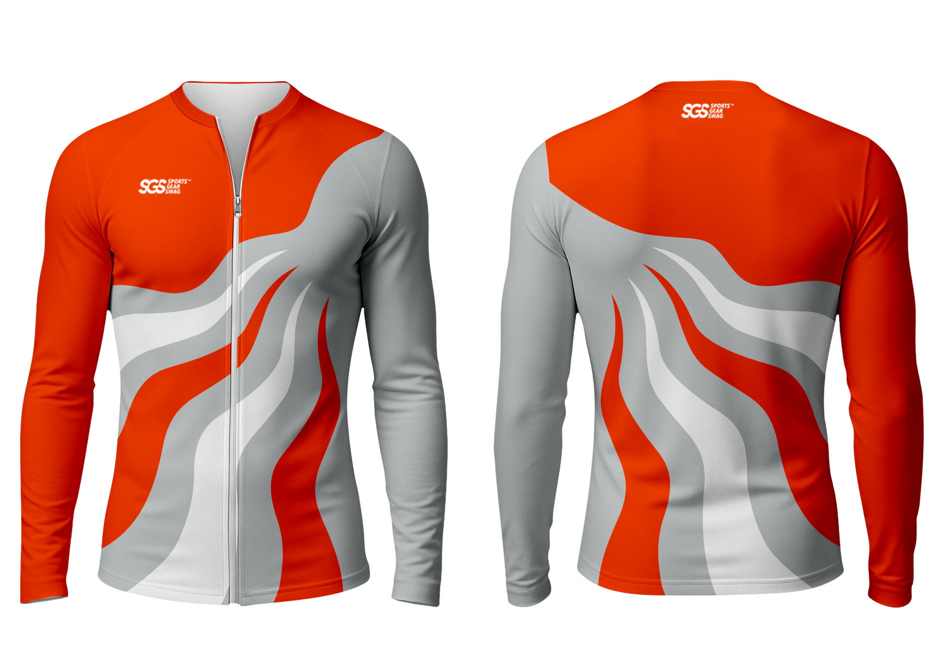 Custom figure skating zipper long sleeve jersey adult youth unisex ultimate strength - Figure-skating-jerseys