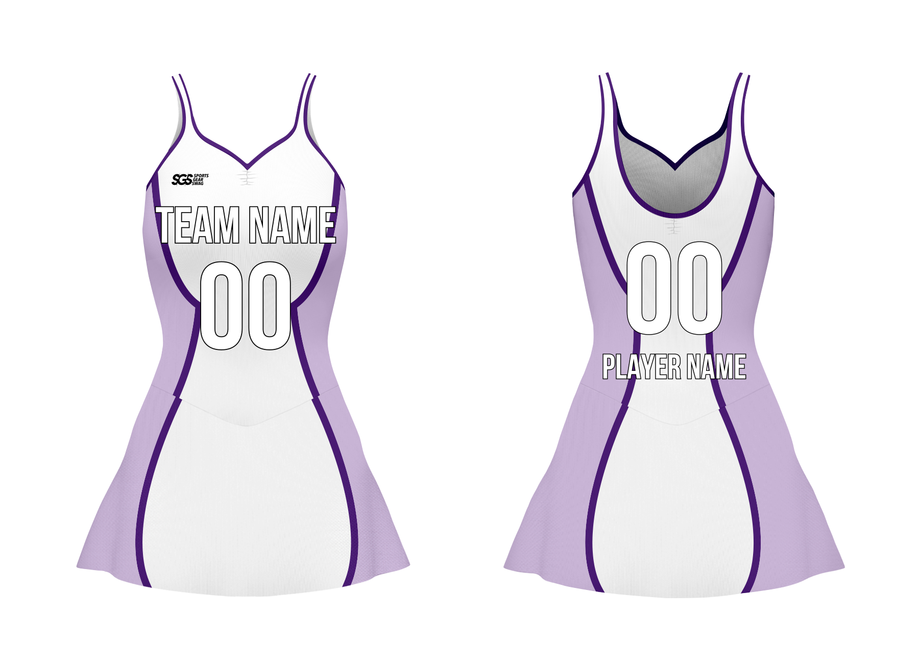 Custom women skirt sleeveless ballet uniform ivory orchid - Ballet-uniforms