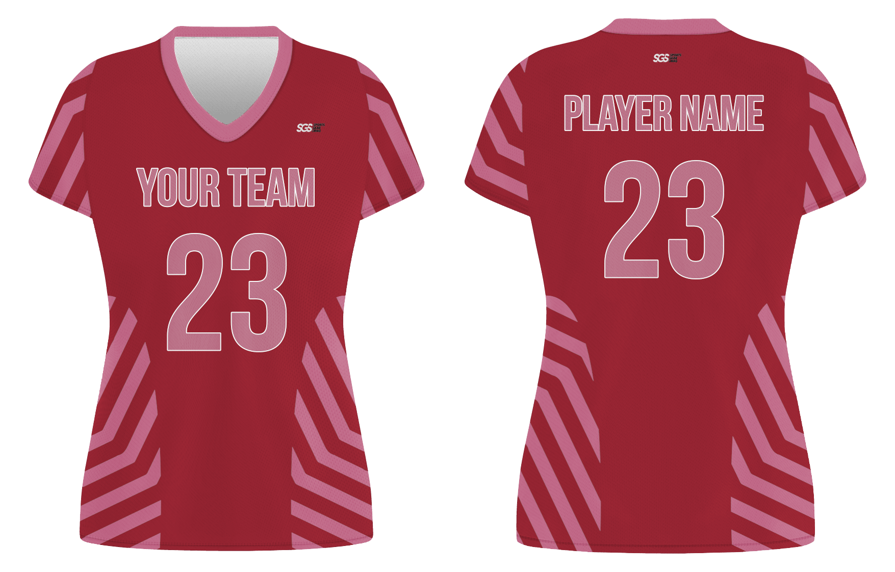 Custom side stripes adult youth volleyball jersey - Jersey