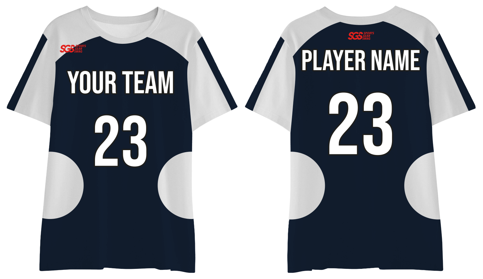 Custom moisture wicking loop adult youth unisex shirt - Jersey