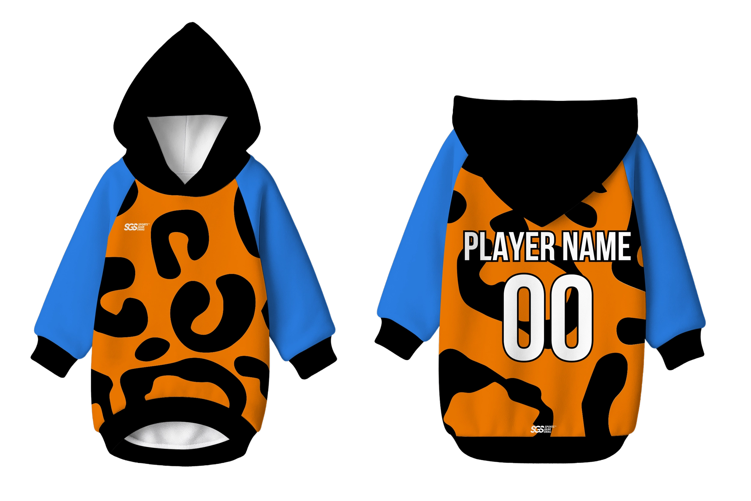Custom pet hoodie fierce animal print - Pets-hoodie