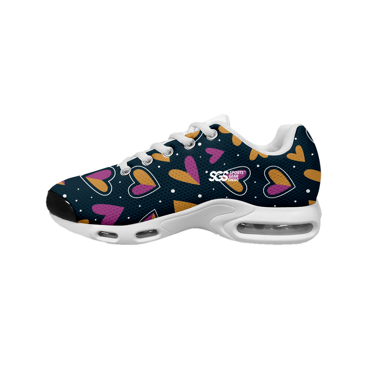 Custom air cushion shoes black hangout - Air-cushion-shoes