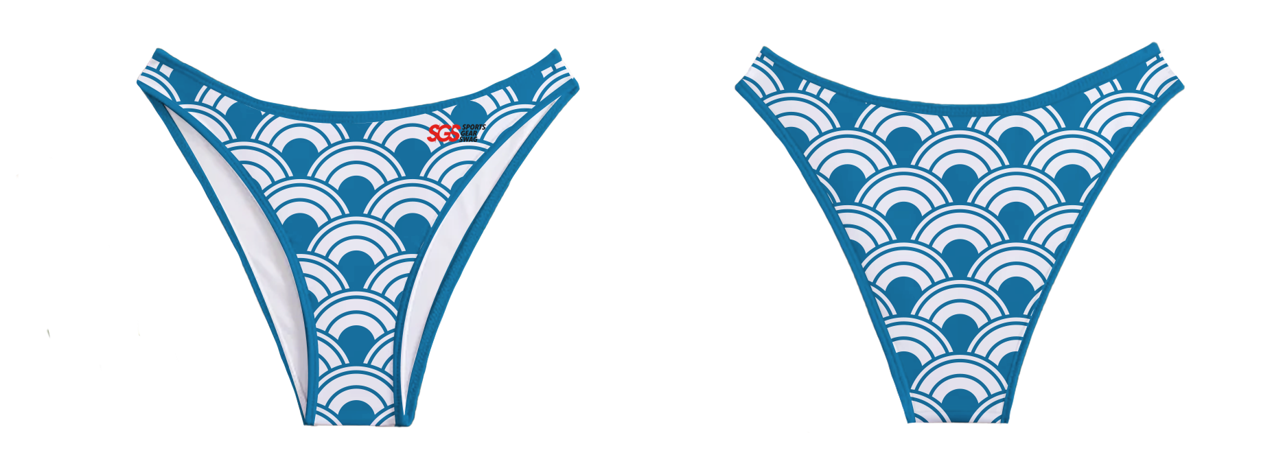 Custom two-piece bikini standard brassiere curved splash - Swimming-tops