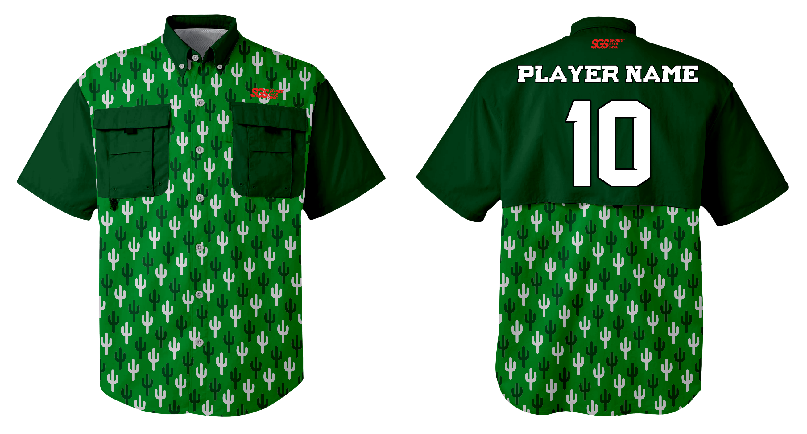 Custom fishing shirt adult youth unisex prickly paradise - Jersey