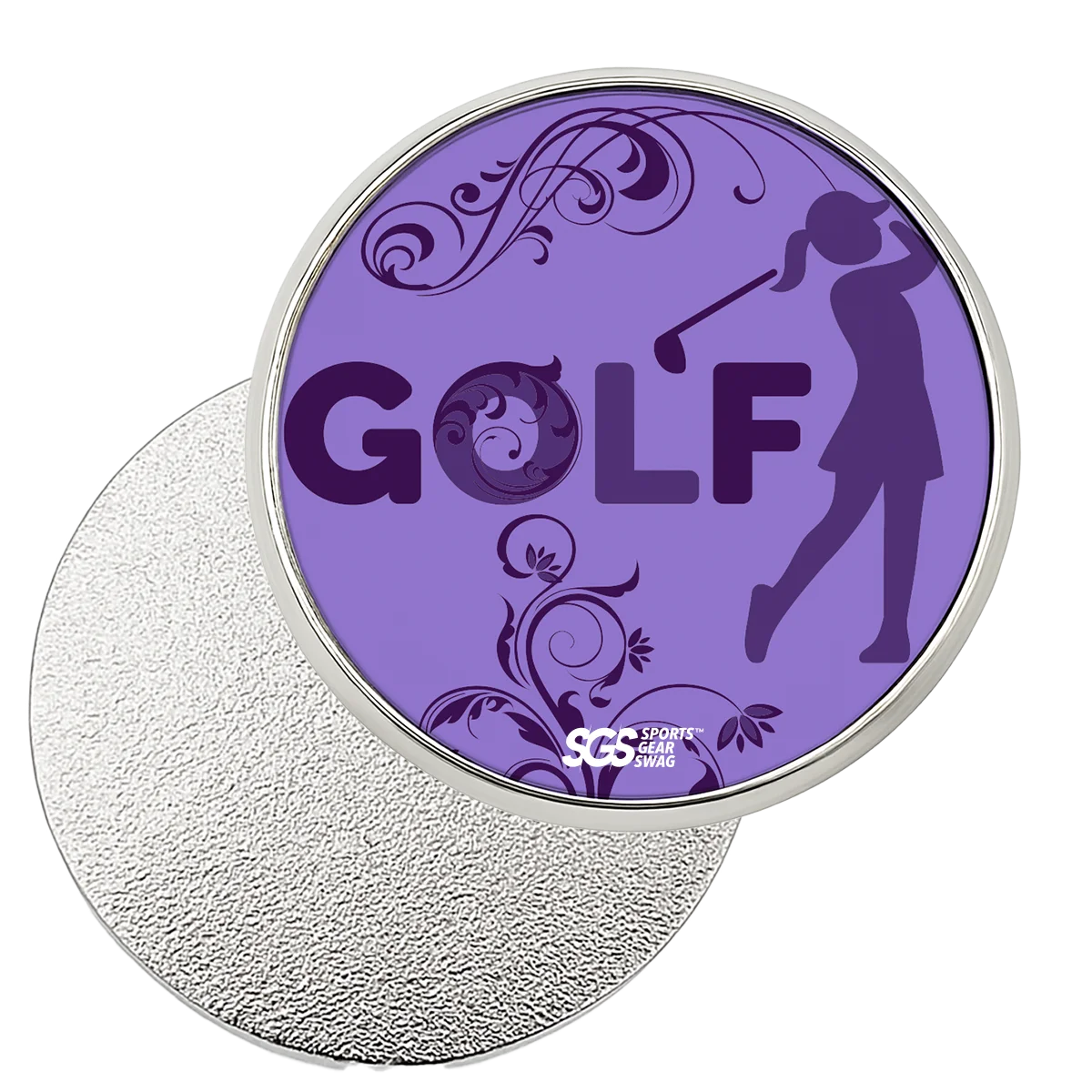 Custom golf ball marker set grace - Golf-ball-marker-sets