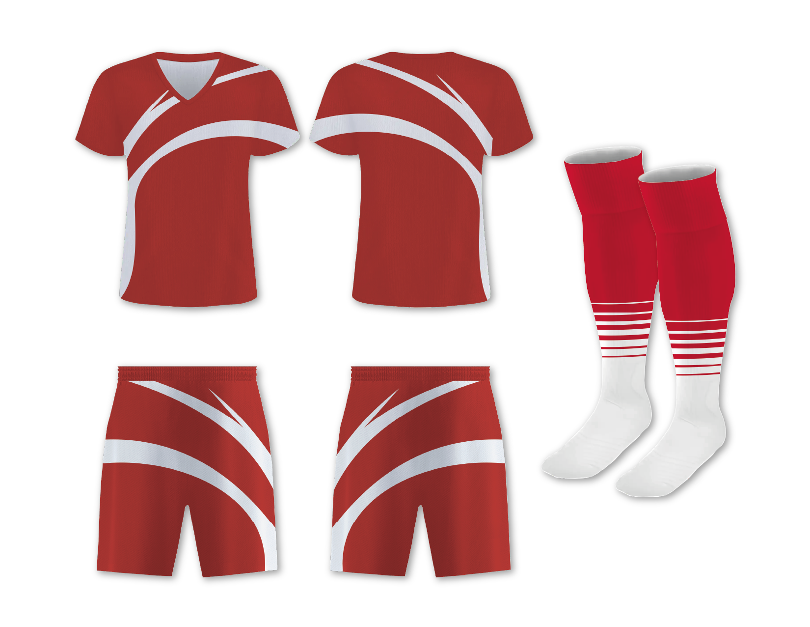 Custom two layers solids adult youth soccer jersey - Jersey