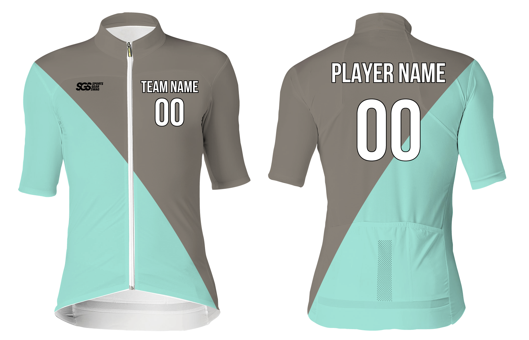 Custom cycling short sleeve adult youth unisex unified shades - Jersey