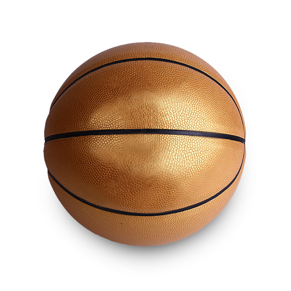 Custom light brown & black basketballs - Basketballs
