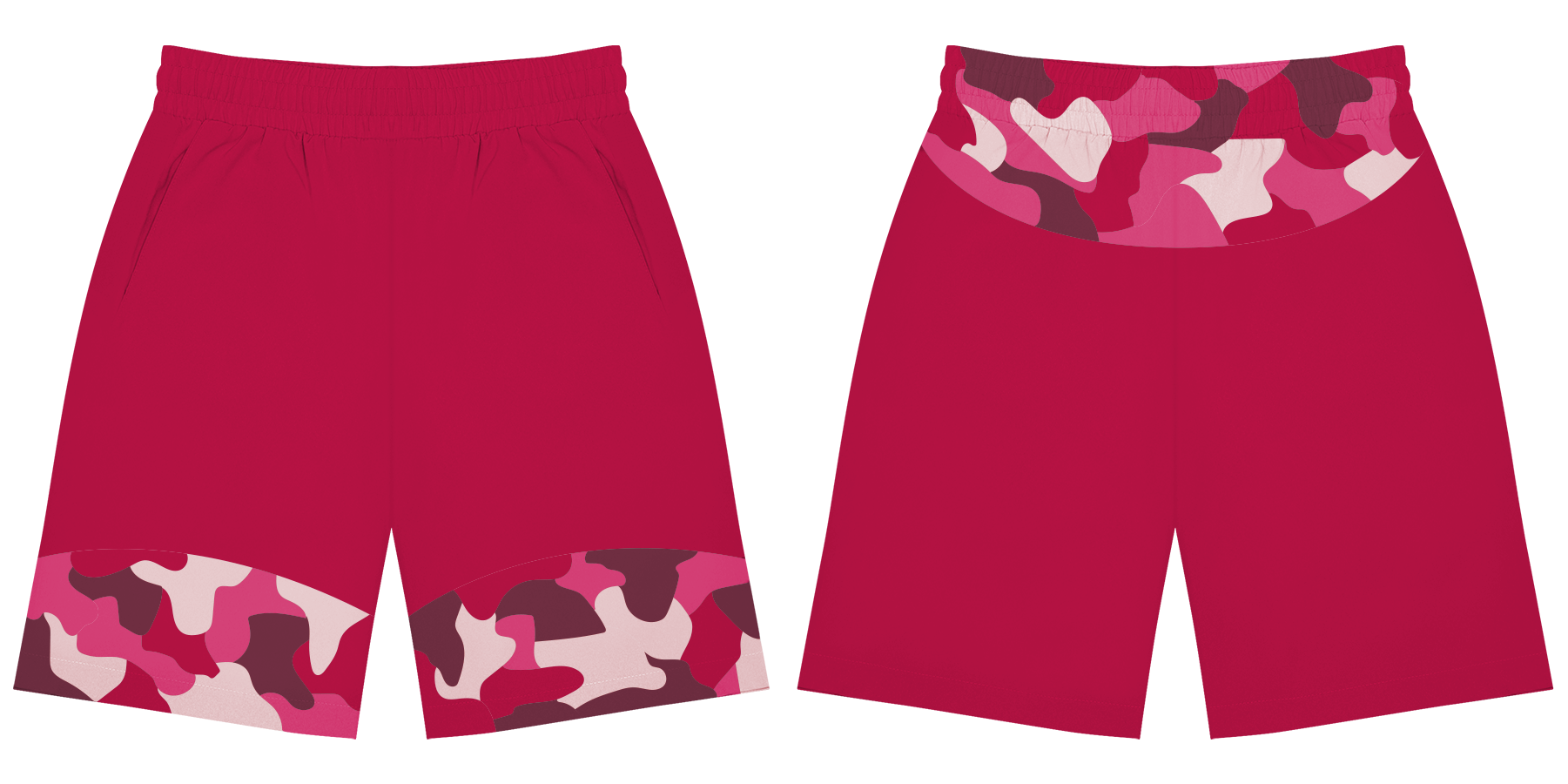 Custom top bottom adult youth unisex shorts - Short
