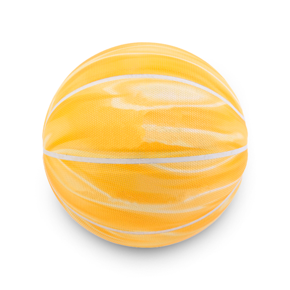 Custom yellow & white shades basketballs - Basketballs