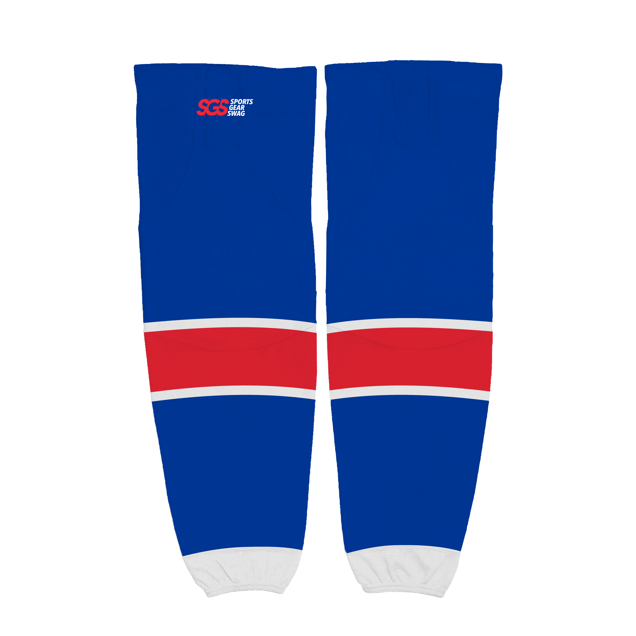 Custom hockey socks adult youth unisex snow storm - Socks