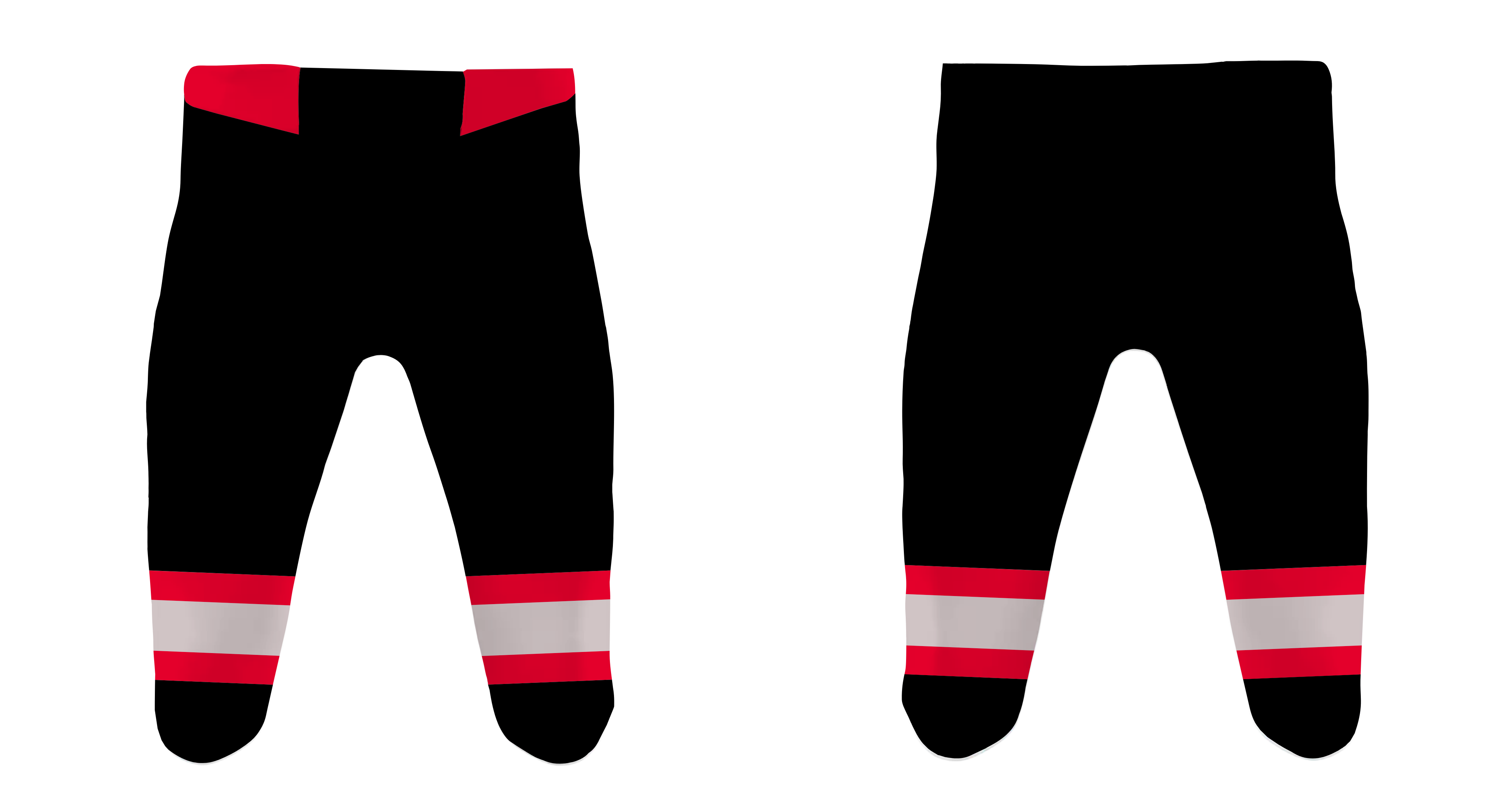 Custom lovely  no belt solid design adult youth unisex football pants - Football-pants