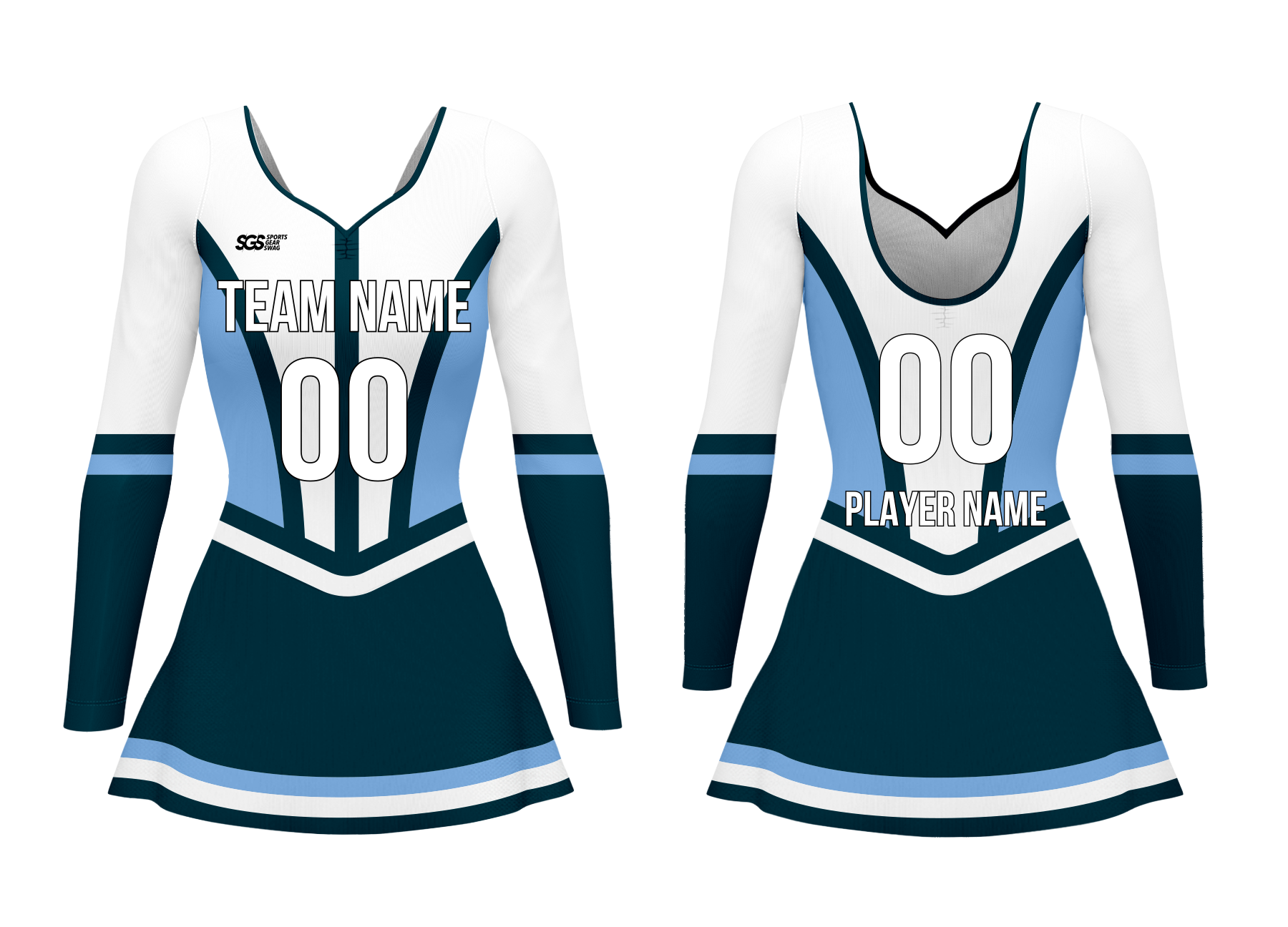 Custom women skirt long sleeve ballet uniform sophisticated rhythm - Ballet-uniforms