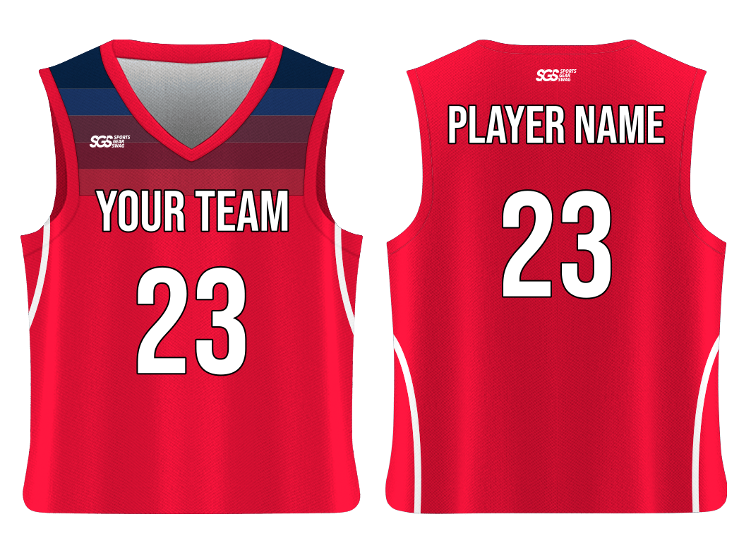 Custom playwear adult youth unisex basketball jersey - reversible uniform - Jersey